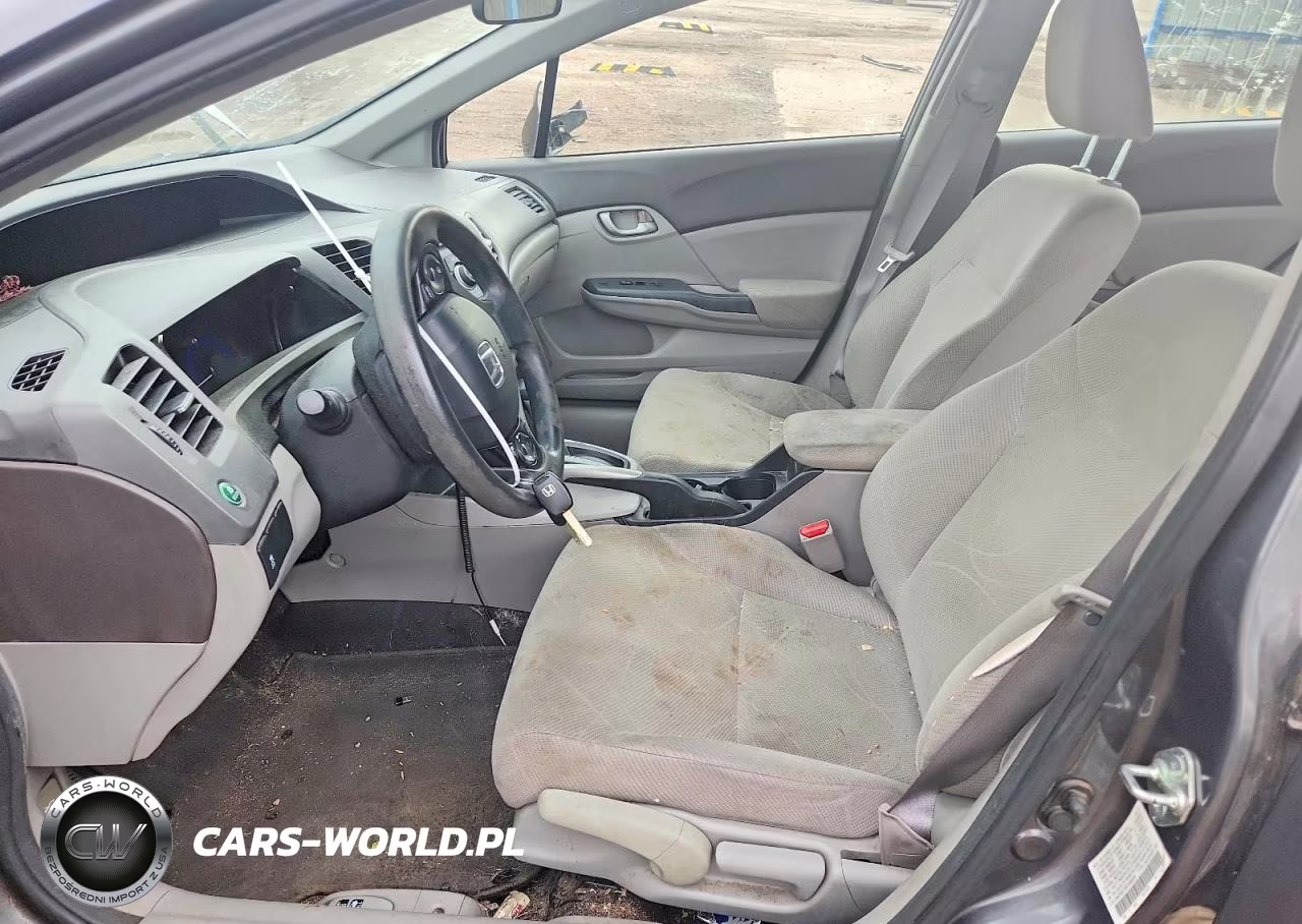 2012 Honda Civic Lx VIN:2HGFB2F58CH583244 - 7