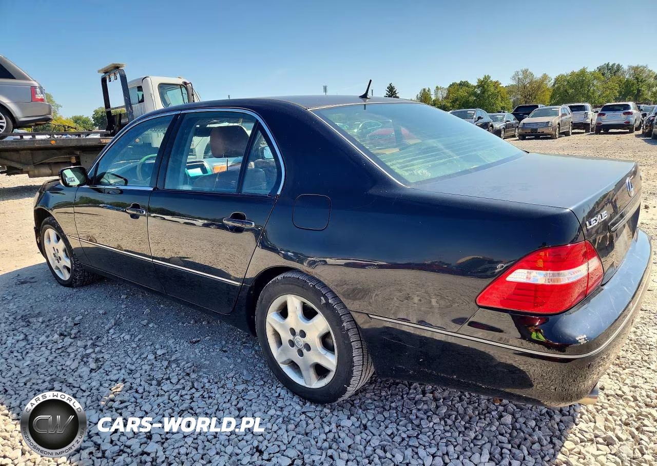 2004 Lexus Ls 430 VIN:JTHBN36F840160784 - 2