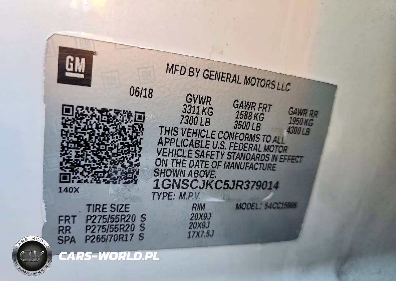 2018 Chevrolet Suburban C1500 Premier VIN:1GNSCJKC5JR379014 - 13