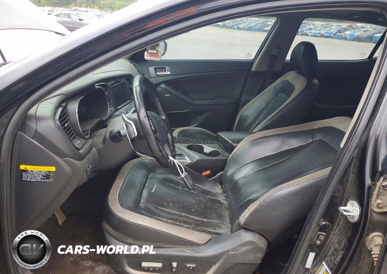 2011 Kia Optima Sx VIN:KNAGR4A61B5177349 - 7
