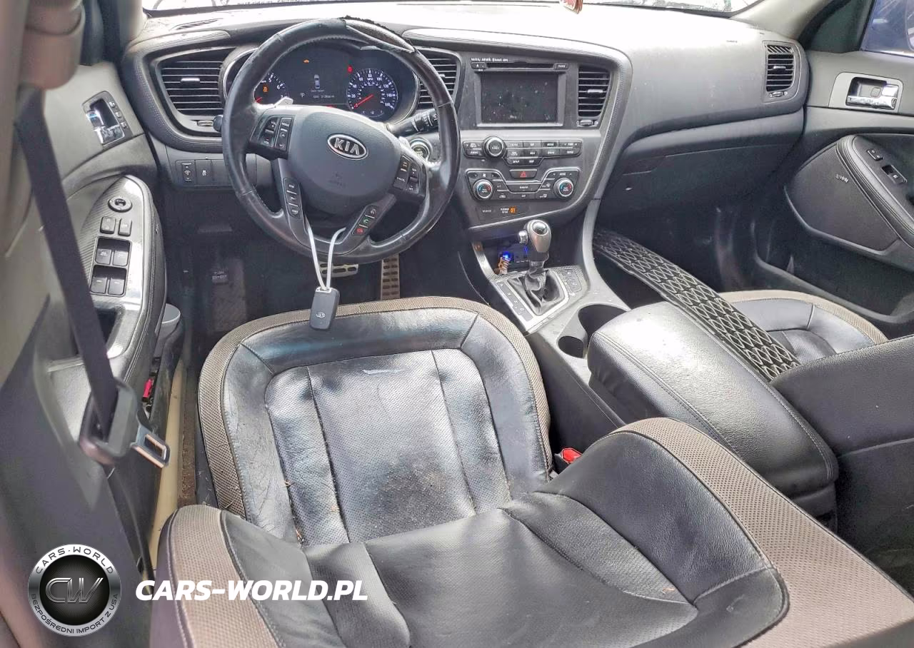 2011 Kia Optima Sx VIN:KNAGR4A61B5177349 - 8