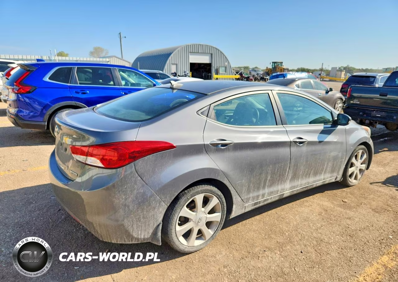 2013 Hyundai Elantra Limited VIN:5NPDH4AE5DH267204 - 3