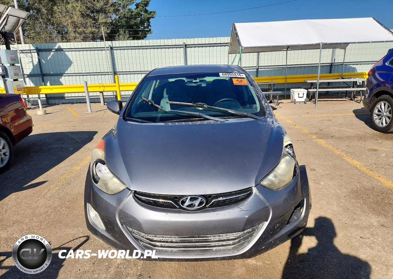 2013 Hyundai Elantra Limited VIN:5NPDH4AE5DH267204 - 5