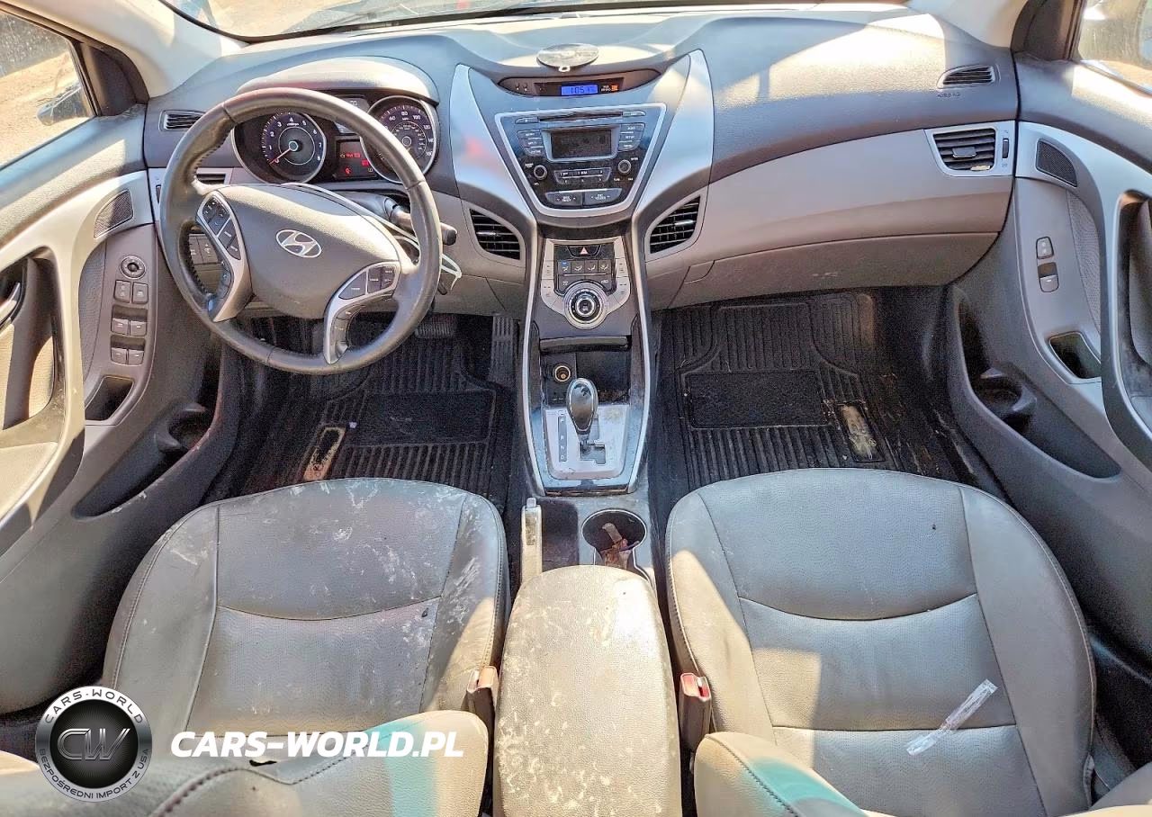 2013 Hyundai Elantra Limited VIN:5NPDH4AE5DH267204 - 8