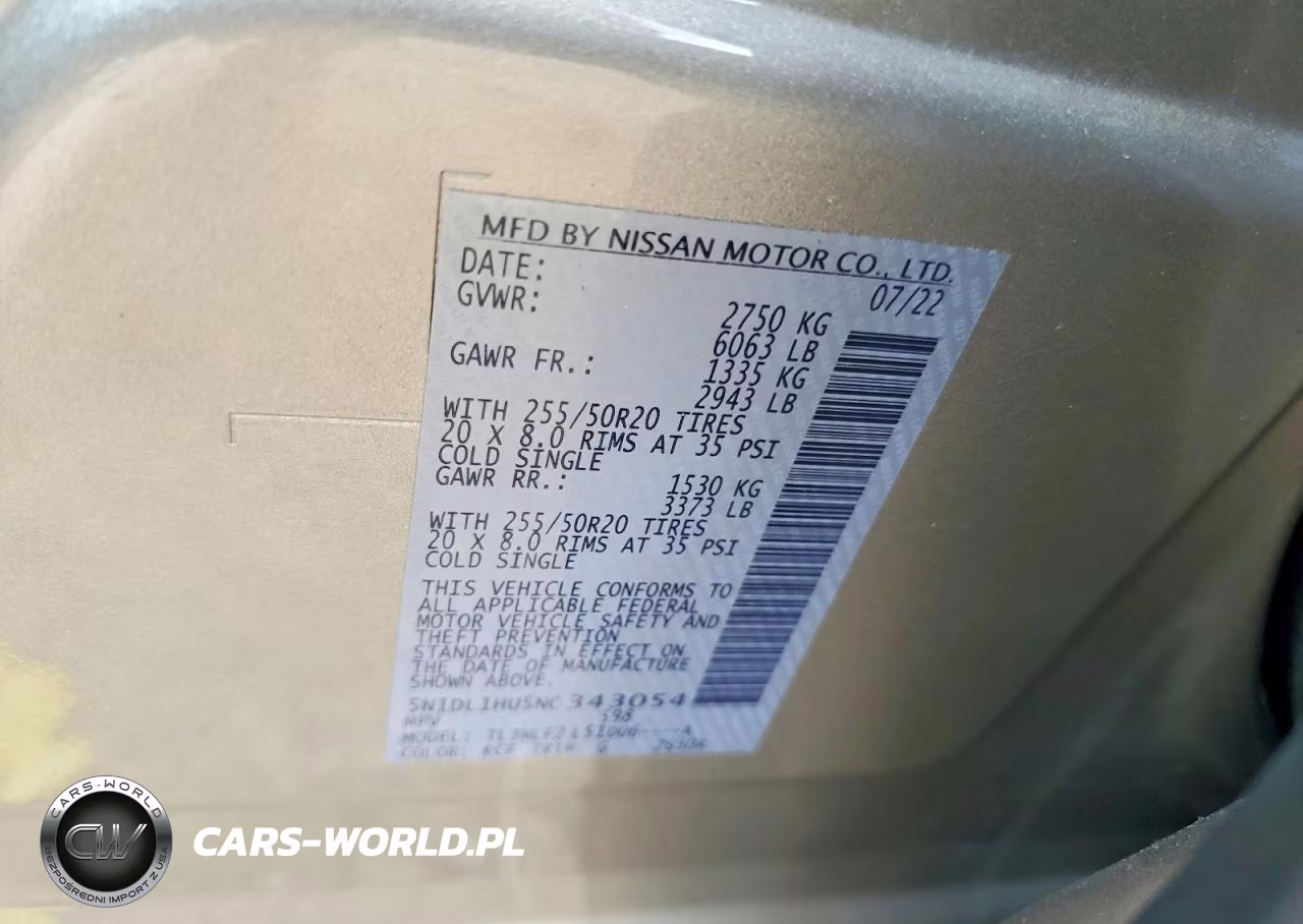 2022 Infiniti Qx60 Autograph VIN:5N1DL1HU5NC343054 - 12