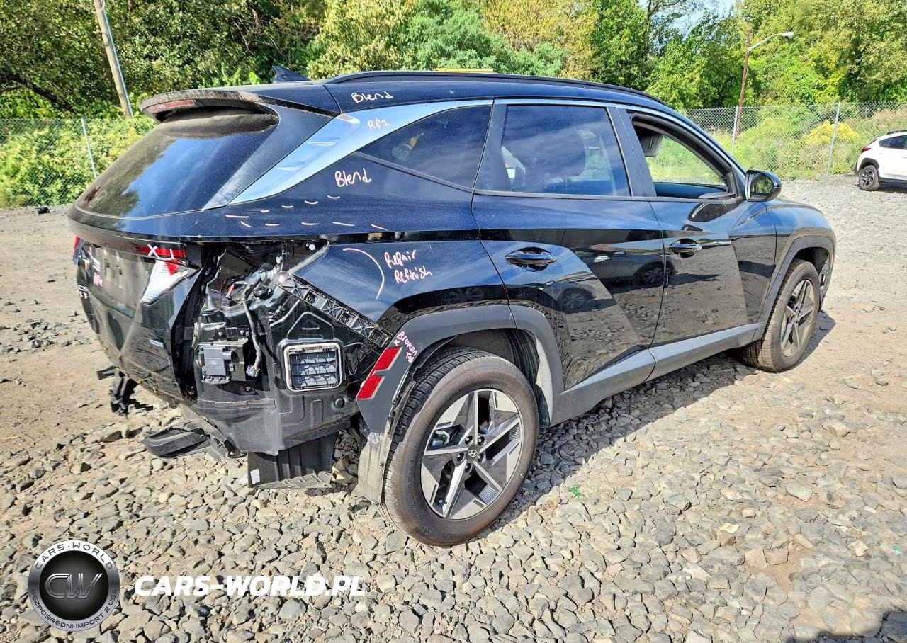 2025 Hyundai Tucson Sel VIN:5NMJBCDE0SH601580 - 3