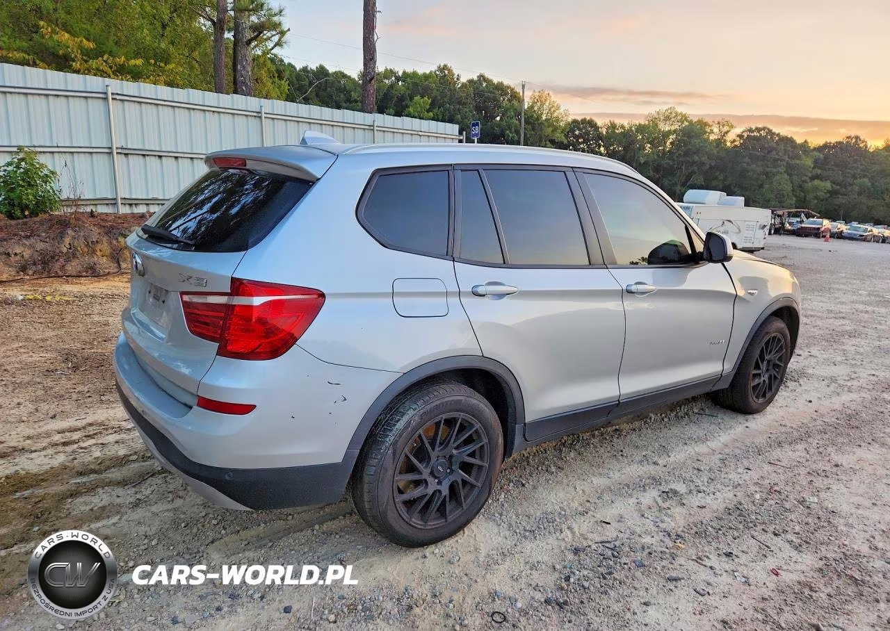 2017 BMW X3 xDrive35I VIN:5UXWX7C39H0U43438 - 3