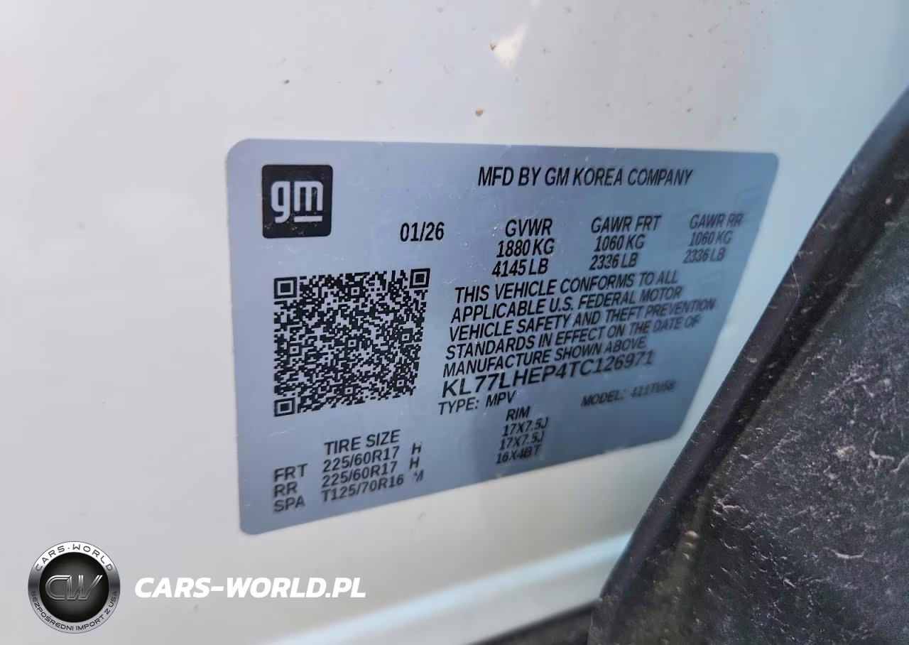 2026 Chevrolet Trax 1Lt VIN:KL77LHEP4TC126971 - 13