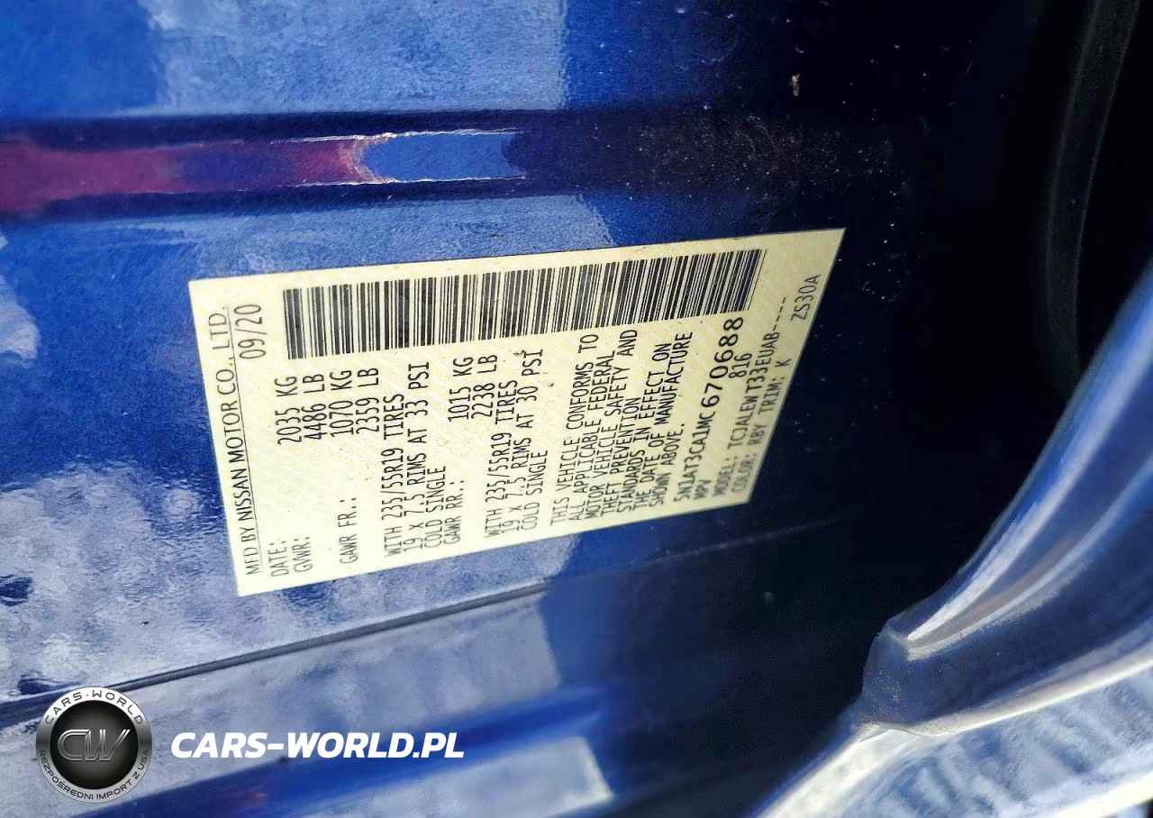 2021 Nissan Rogue Sl VIN:5N1AT3CA1MC670688 - 14