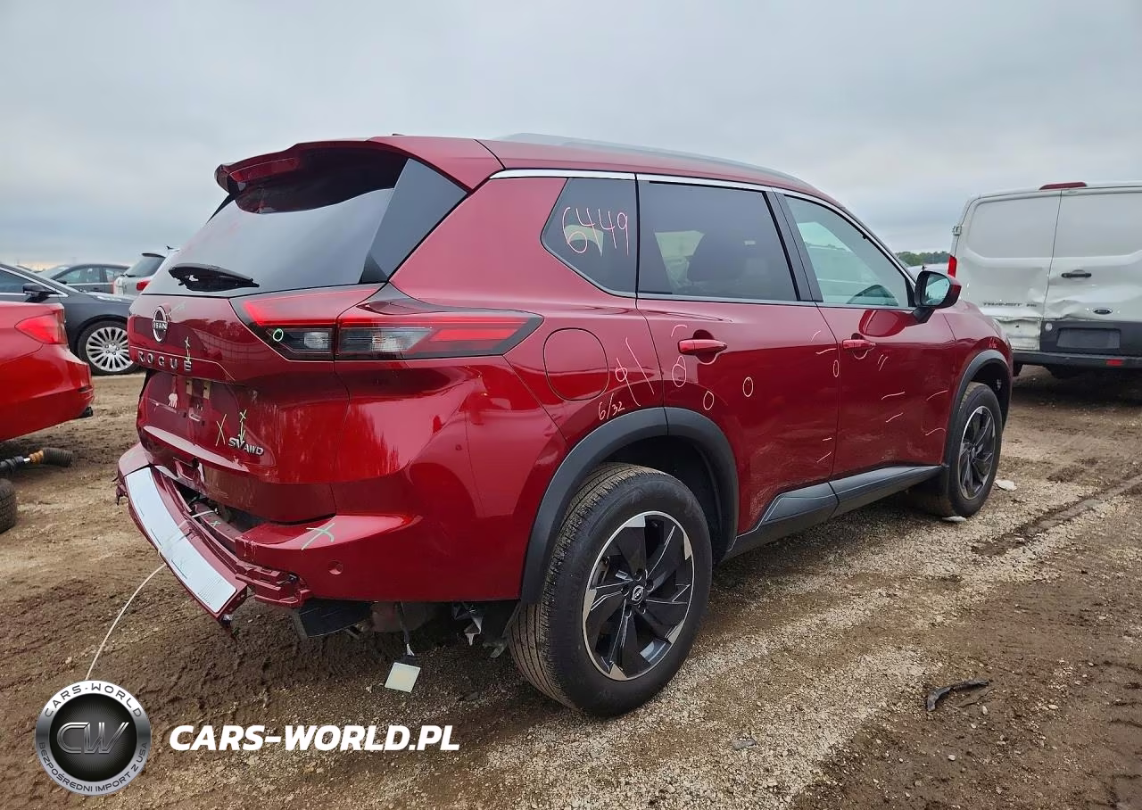 2024 Nissan Rogue Sv VIN:JN8BT3BB1RW175758 - 3