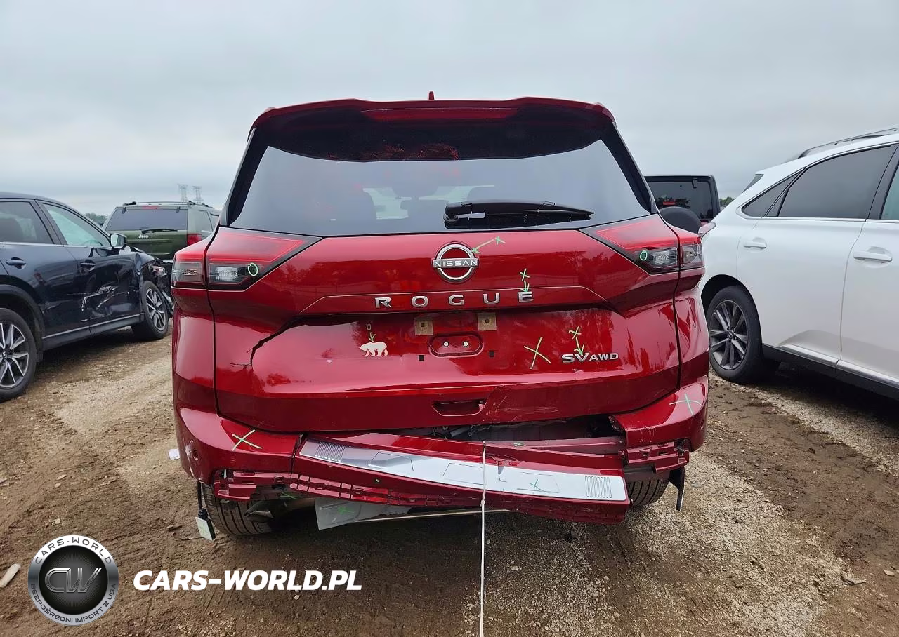 2024 Nissan Rogue Sv VIN:JN8BT3BB1RW175758 - 6
