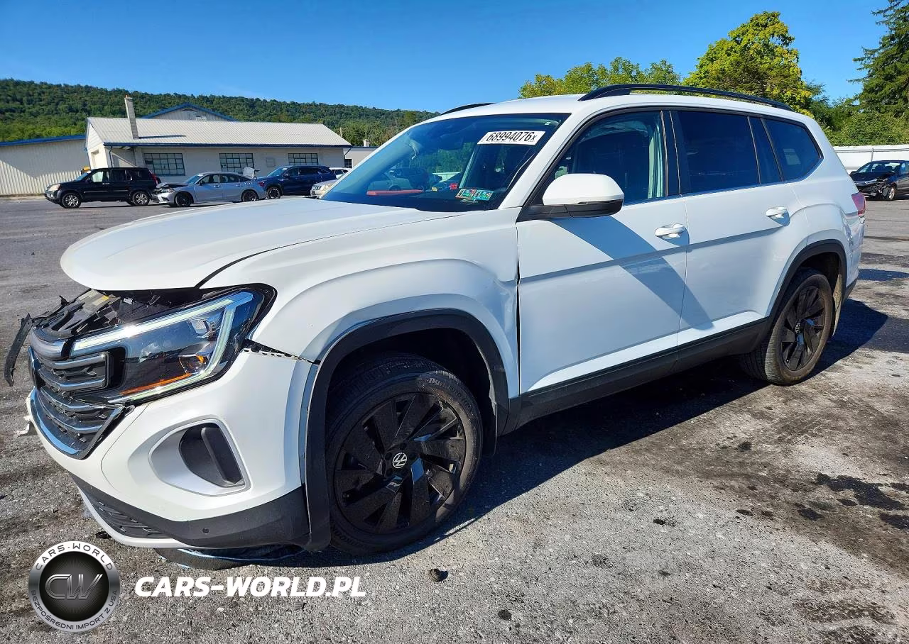2024 Volkswagen Atlas Se VIN:1V2HR2CA8RC594162 - 1