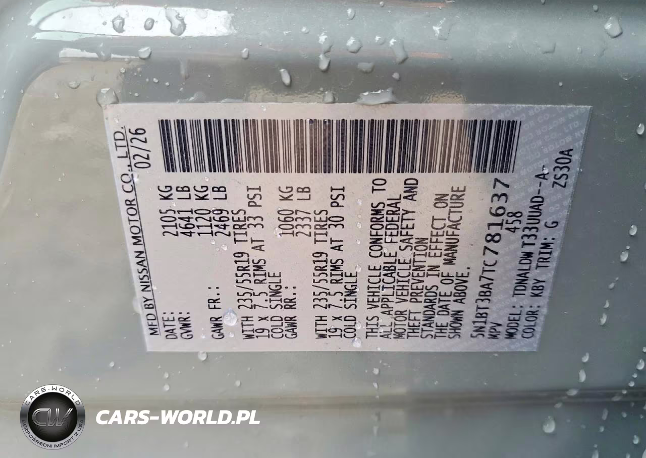 2026 Nissan Rogue Dark Armor VIN:5N1BT3BA7TC781637 - 14