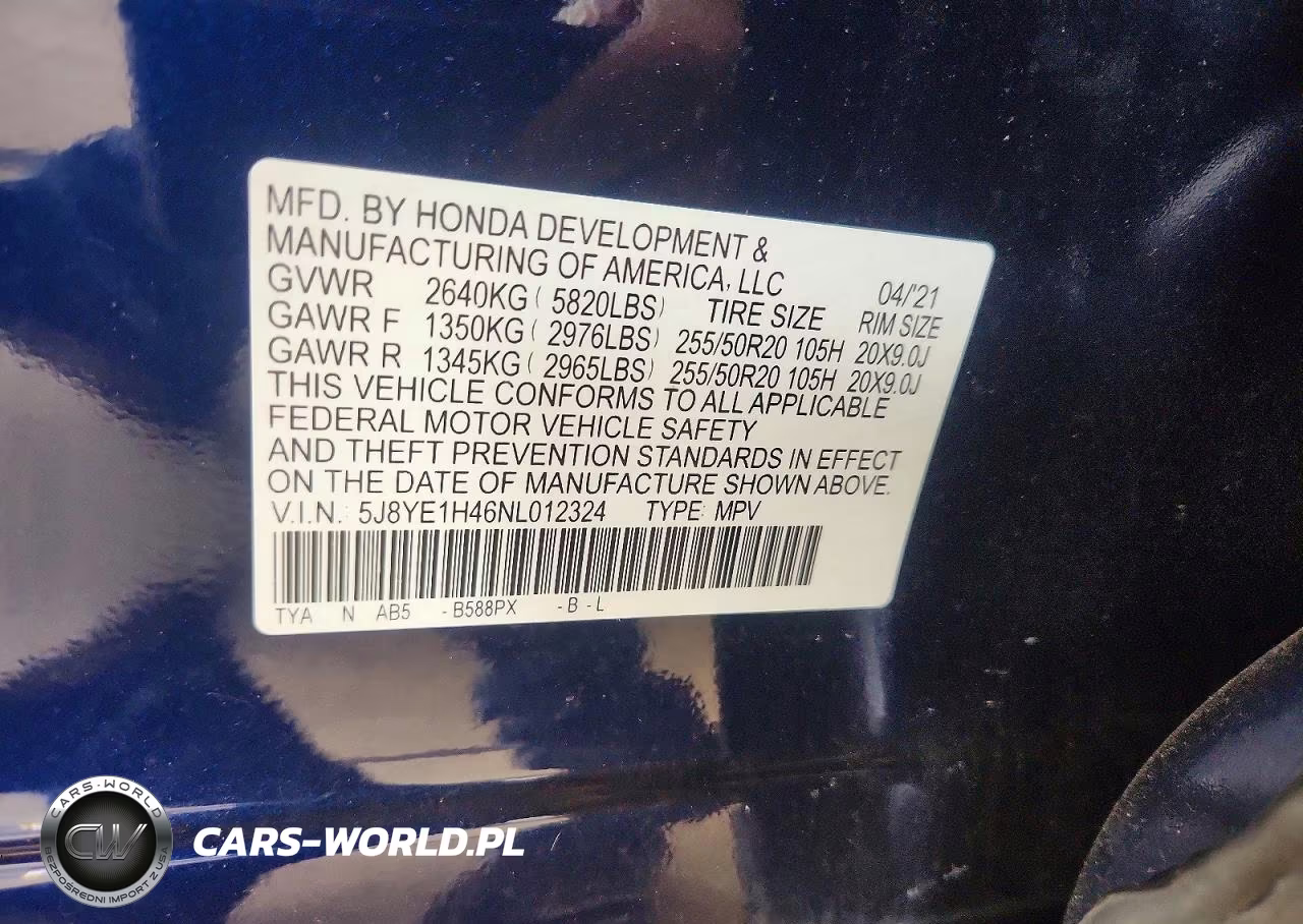 2022 Acura Mdx Technology VIN:5J8YE1H46NL012324 - 13