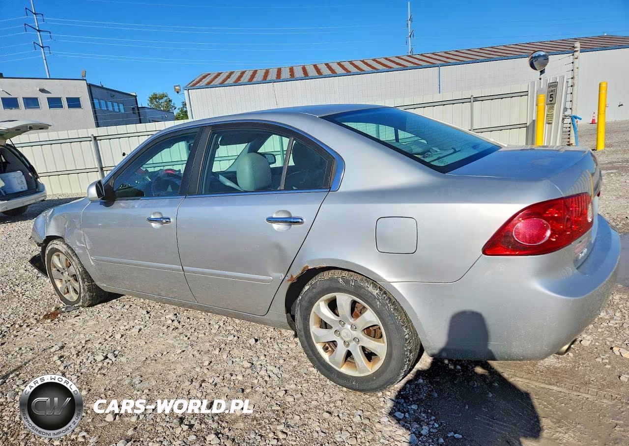 2008 Kia Optima Lx VIN:KNAGE124085227884 - 2