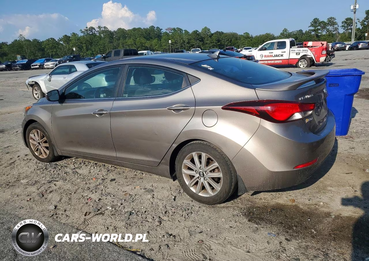 2015 Hyundai Elantra Se VIN:5NPDH4AE6FH600321 - 2