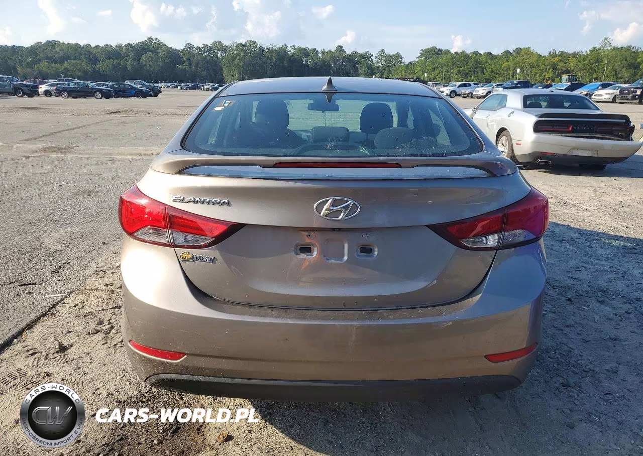 2015 Hyundai Elantra Se VIN:5NPDH4AE6FH600321 - 6
