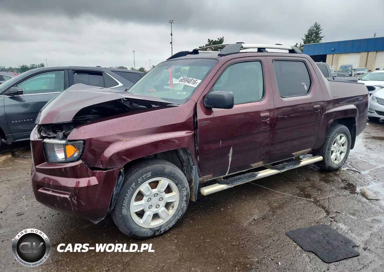 2007 Honda Ridgeline Rtx VIN:2HJYK16307H527672 - 1