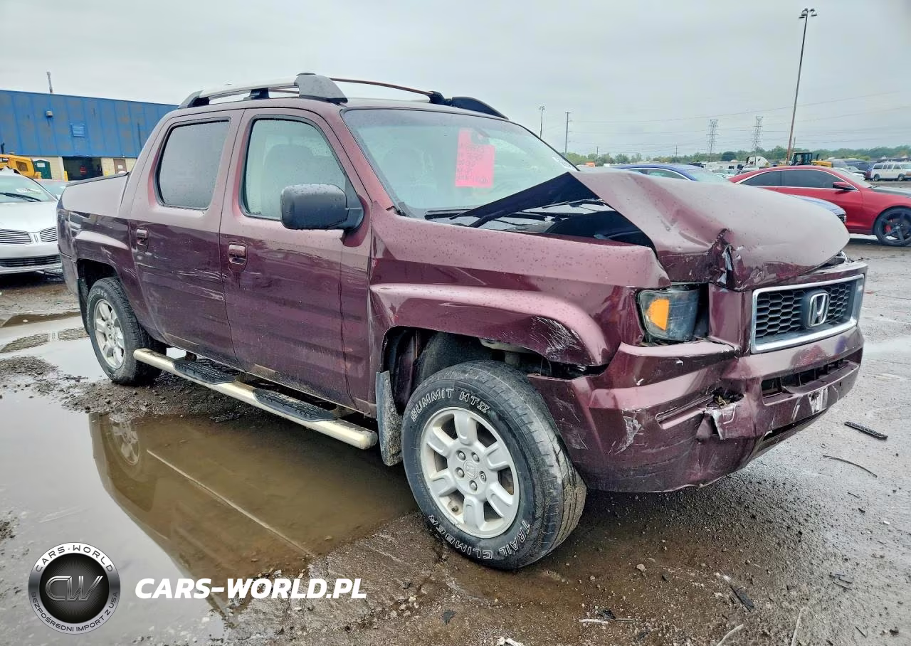 2007 Honda Ridgeline Rtx VIN:2HJYK16307H527672 - 4