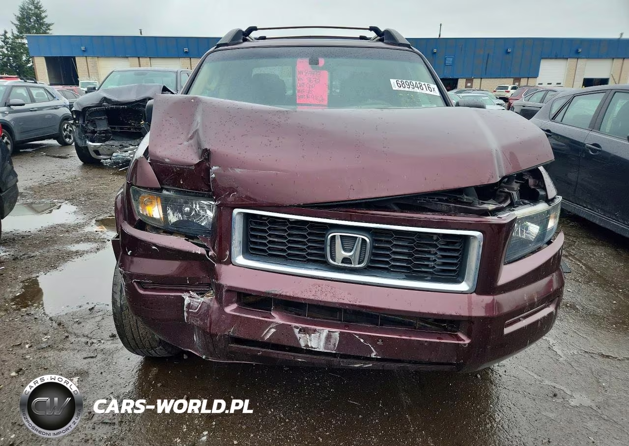 2007 Honda Ridgeline Rtx VIN:2HJYK16307H527672 - 5
