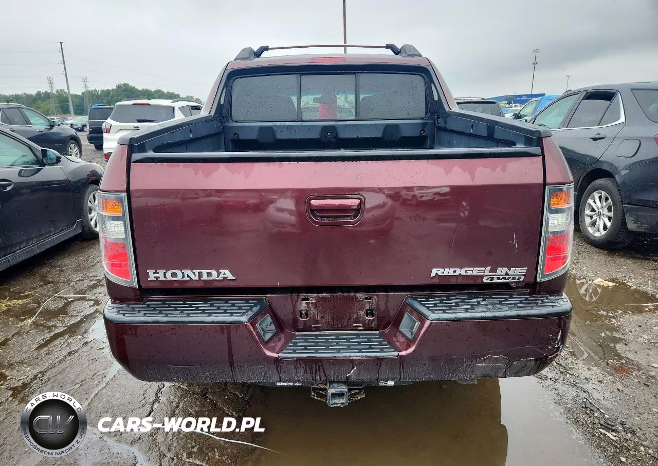 2007 Honda Ridgeline Rtx VIN:2HJYK16307H527672 - 6