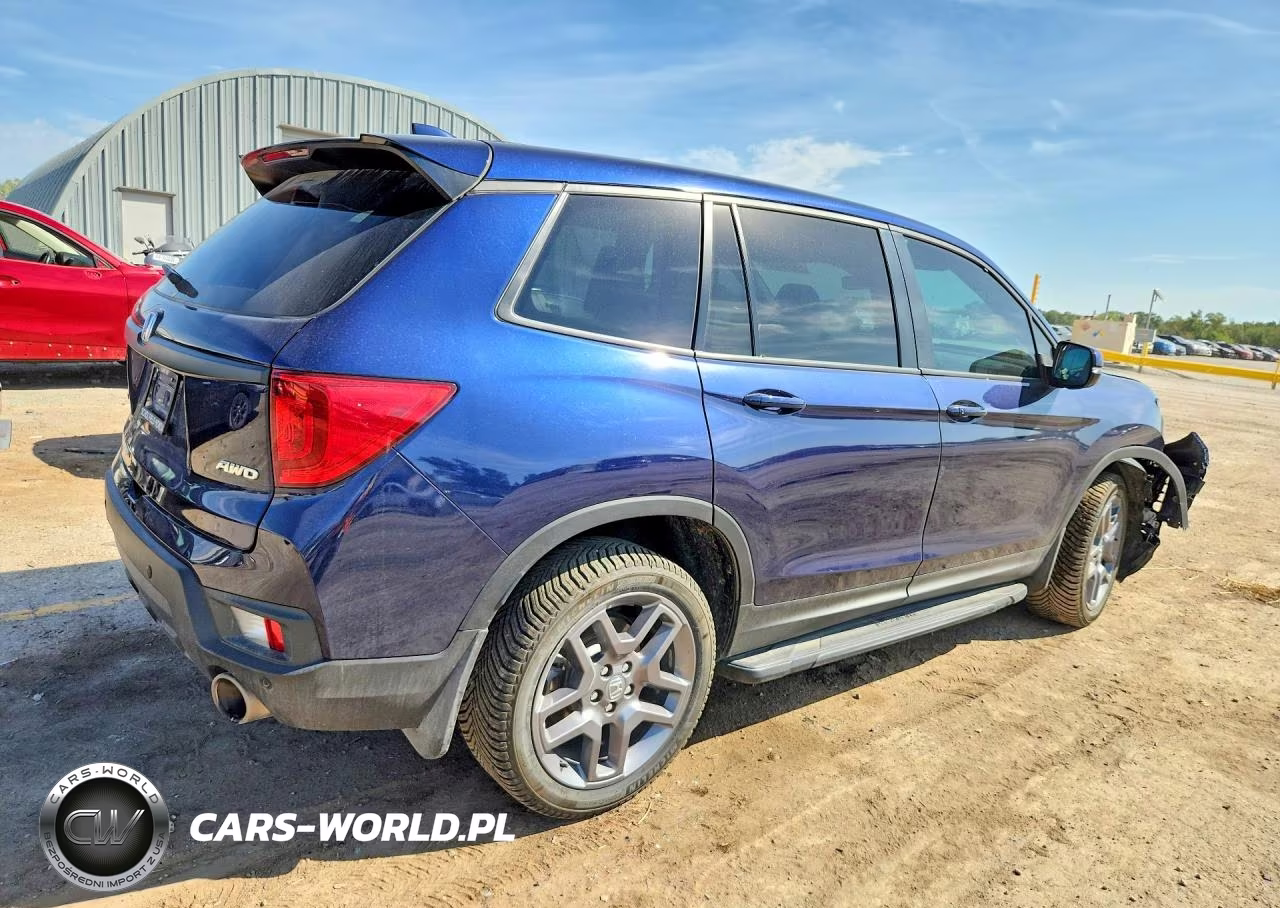 2023 Honda Passport Exl VIN:5FNYF8H5XPB030652 - 3
