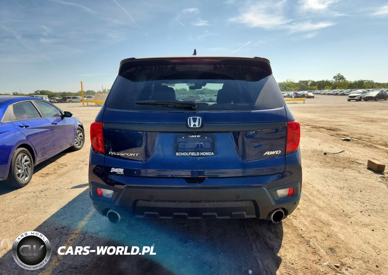2023 Honda Passport Exl VIN:5FNYF8H5XPB030652 - 6
