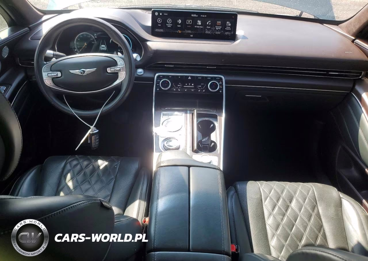 2021 Genesis Gv80 3.5T VIN:KMUHCESCXMU073855 - 8