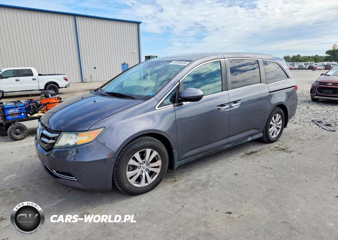 2016 Honda Odyssey Exl VIN:5FNRL5H65GB039053 - 1