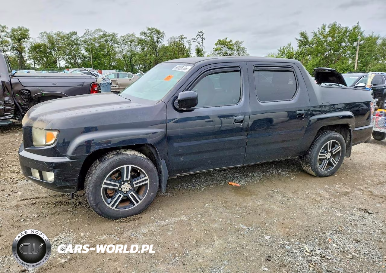 2012 Honda Ridgeline Sport VIN:5FPYK1F71CB551199 - 1