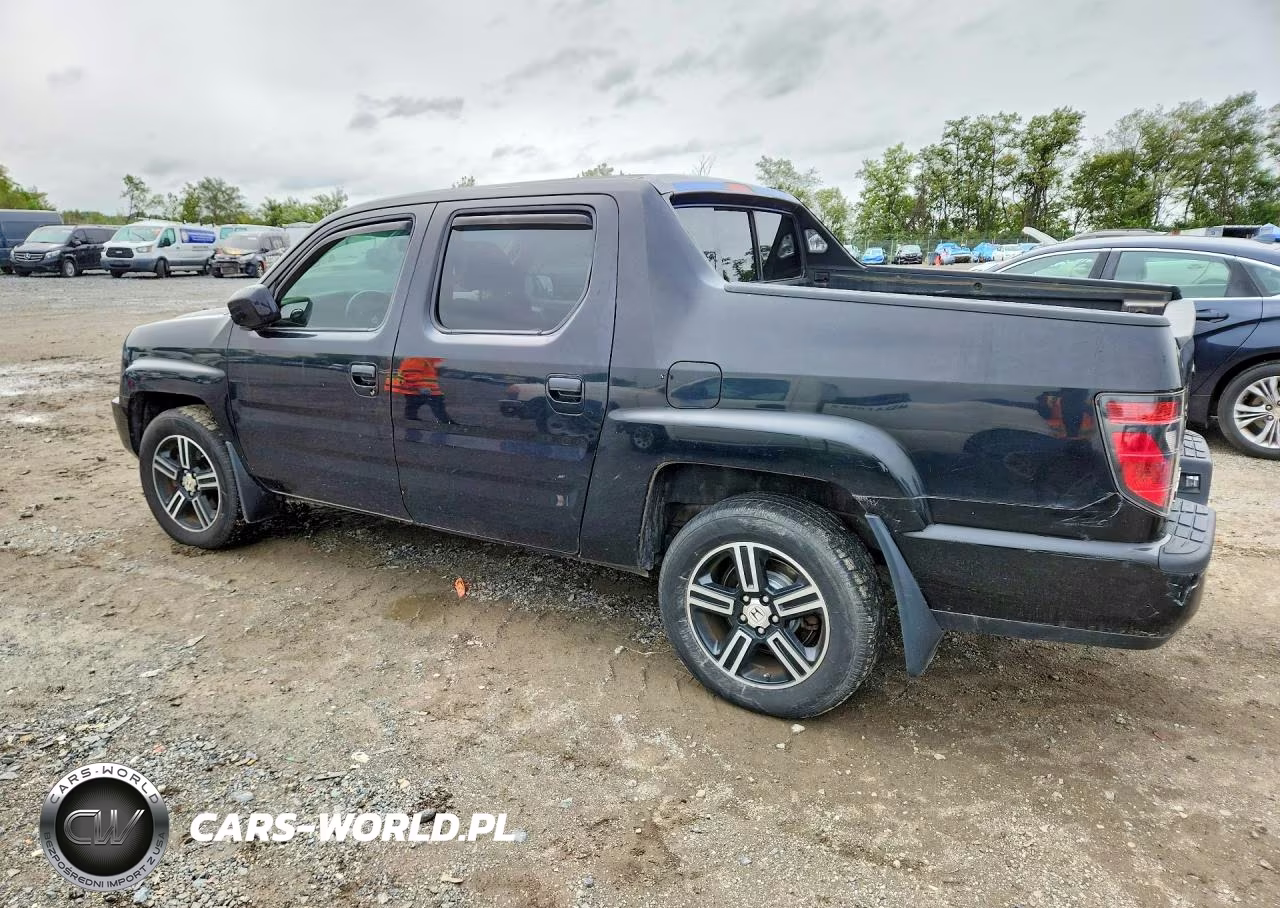 2012 Honda Ridgeline Sport VIN:5FPYK1F71CB551199 - 2