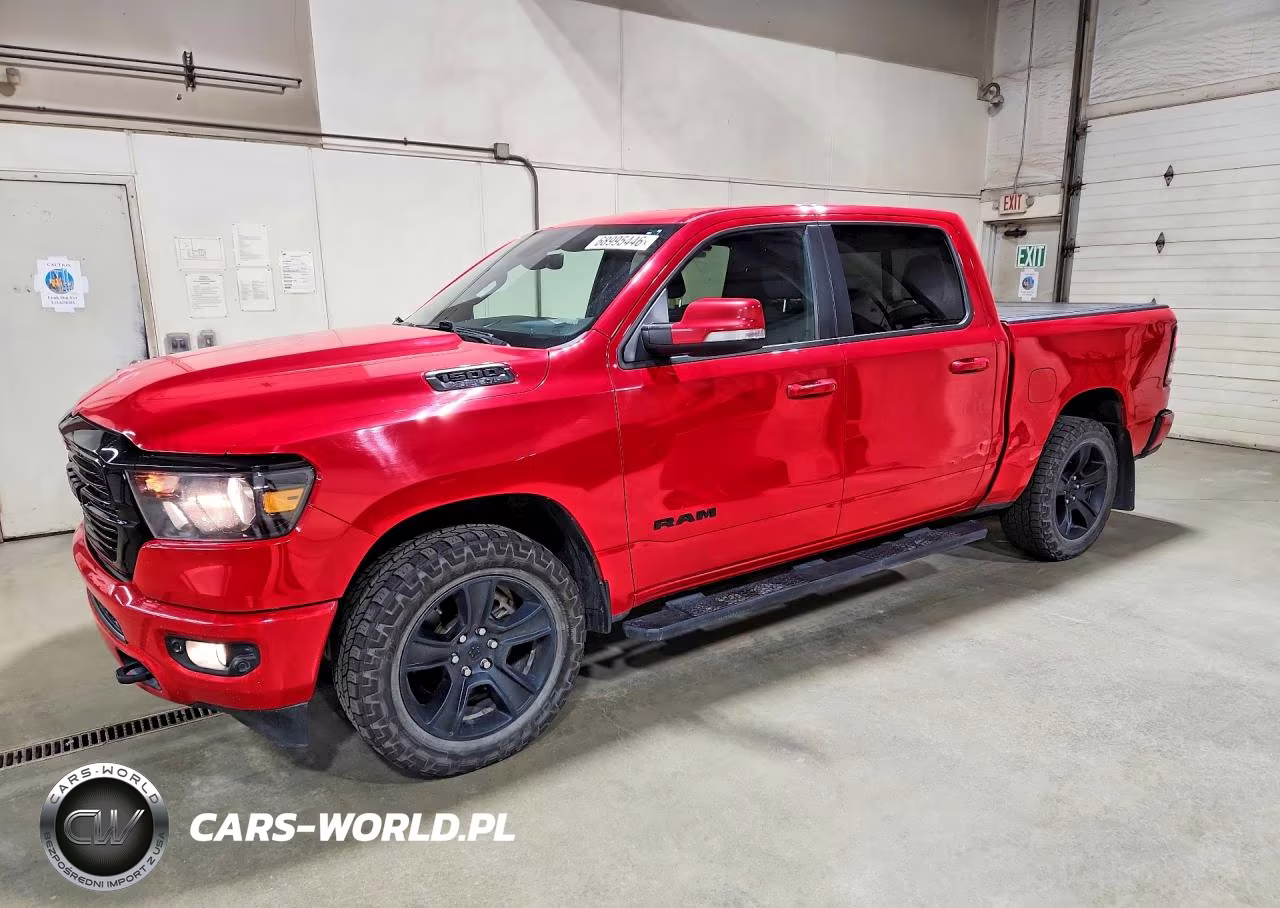 2020 Ram 1500 Big Horn-Lone Star VIN:1C6SRFFT9LN104777 - 1