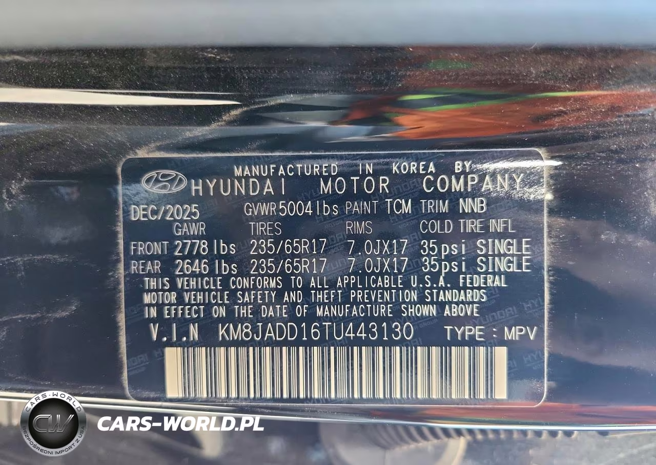 2026 Hyundai Tucson Blue Se VIN:KM8JADD16TU443130 - 13