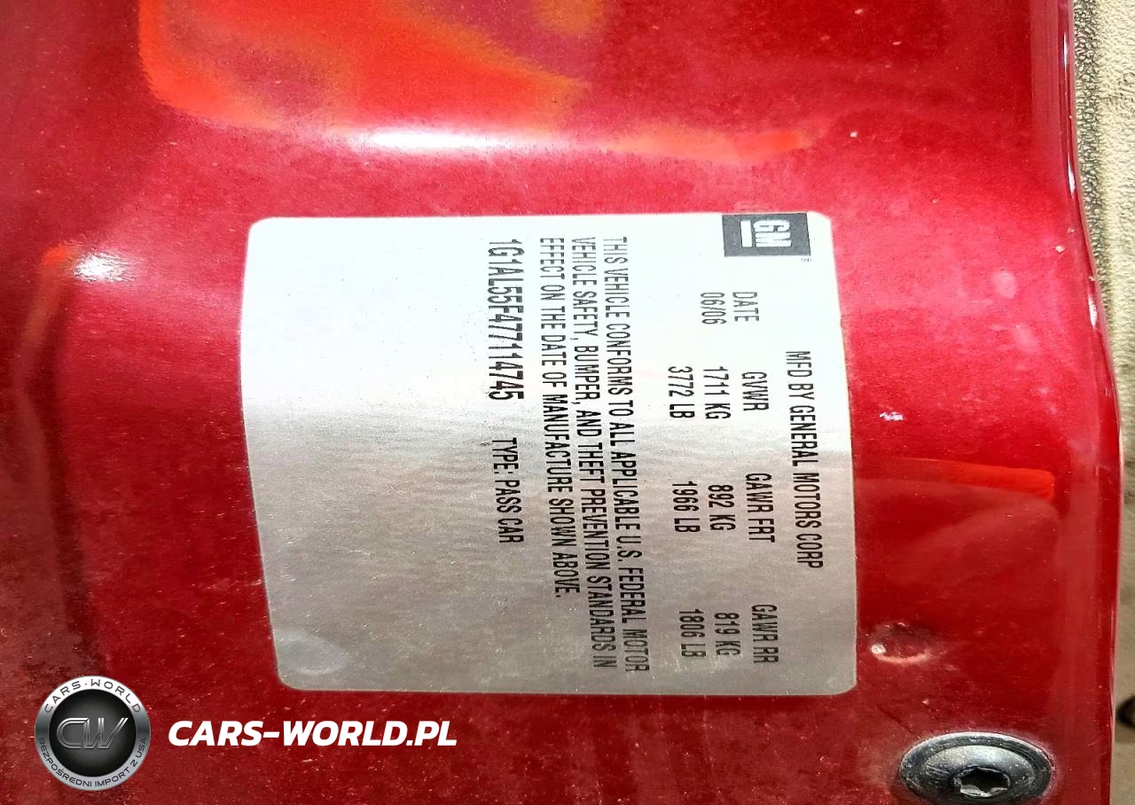 2007 Chevrolet Cobalt Lt VIN:1G1AL55F477114745 - 13