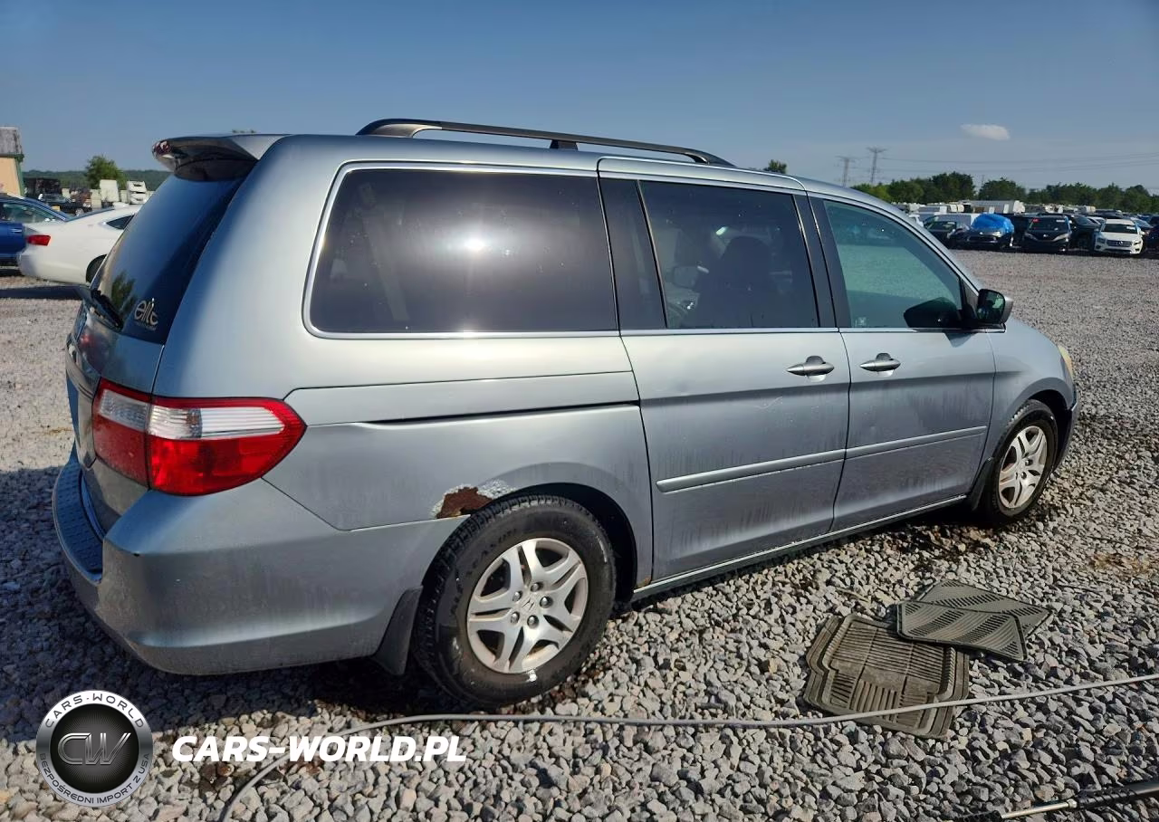 2007 Honda Odyssey Exl VIN:5FNRL38707B133578 - 3
