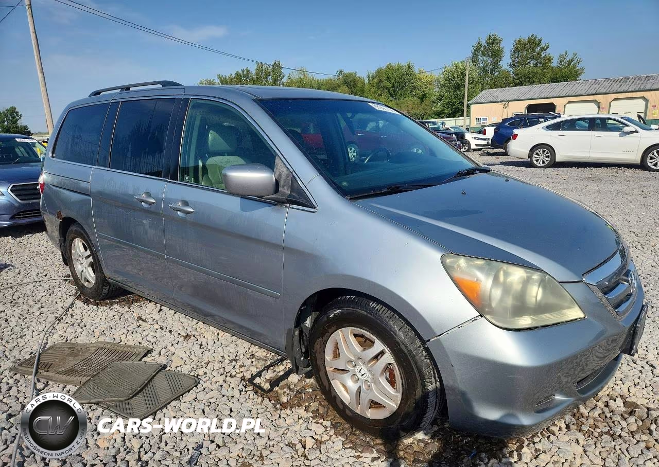 2007 Honda Odyssey Exl VIN:5FNRL38707B133578 - 4