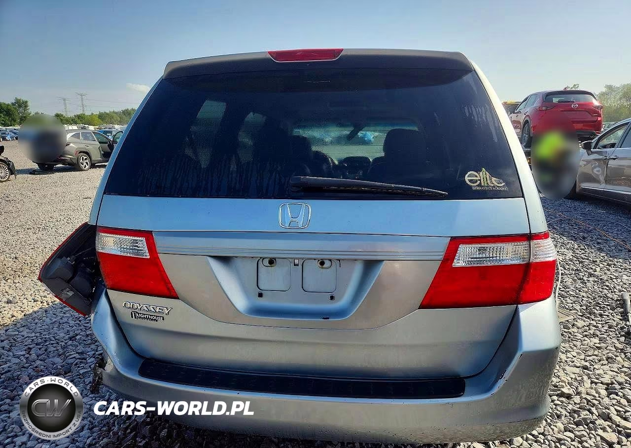 2007 Honda Odyssey Exl VIN:5FNRL38707B133578 - 6