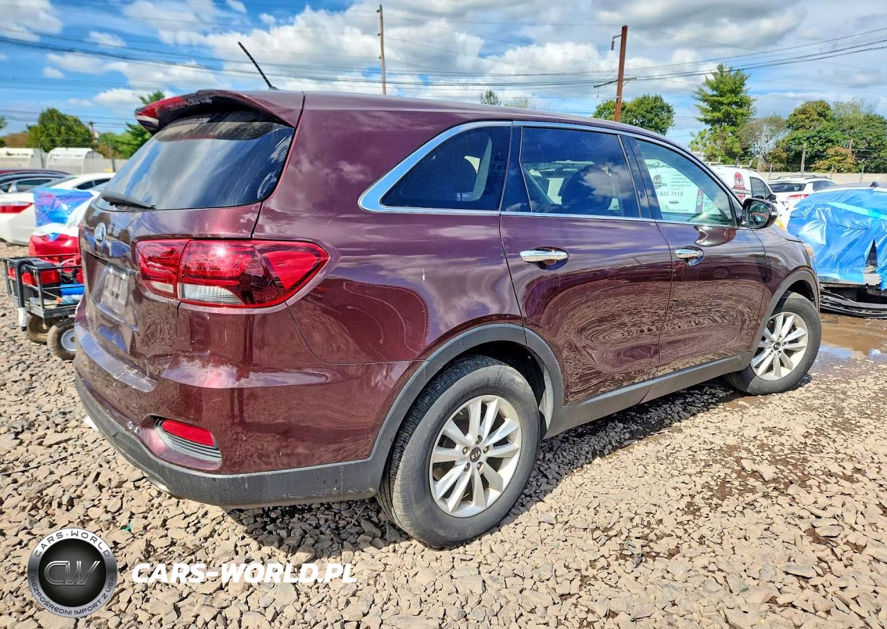 2019 Kia Sorento Lx V6 VIN:5XYPG4A59KG484095 - 3