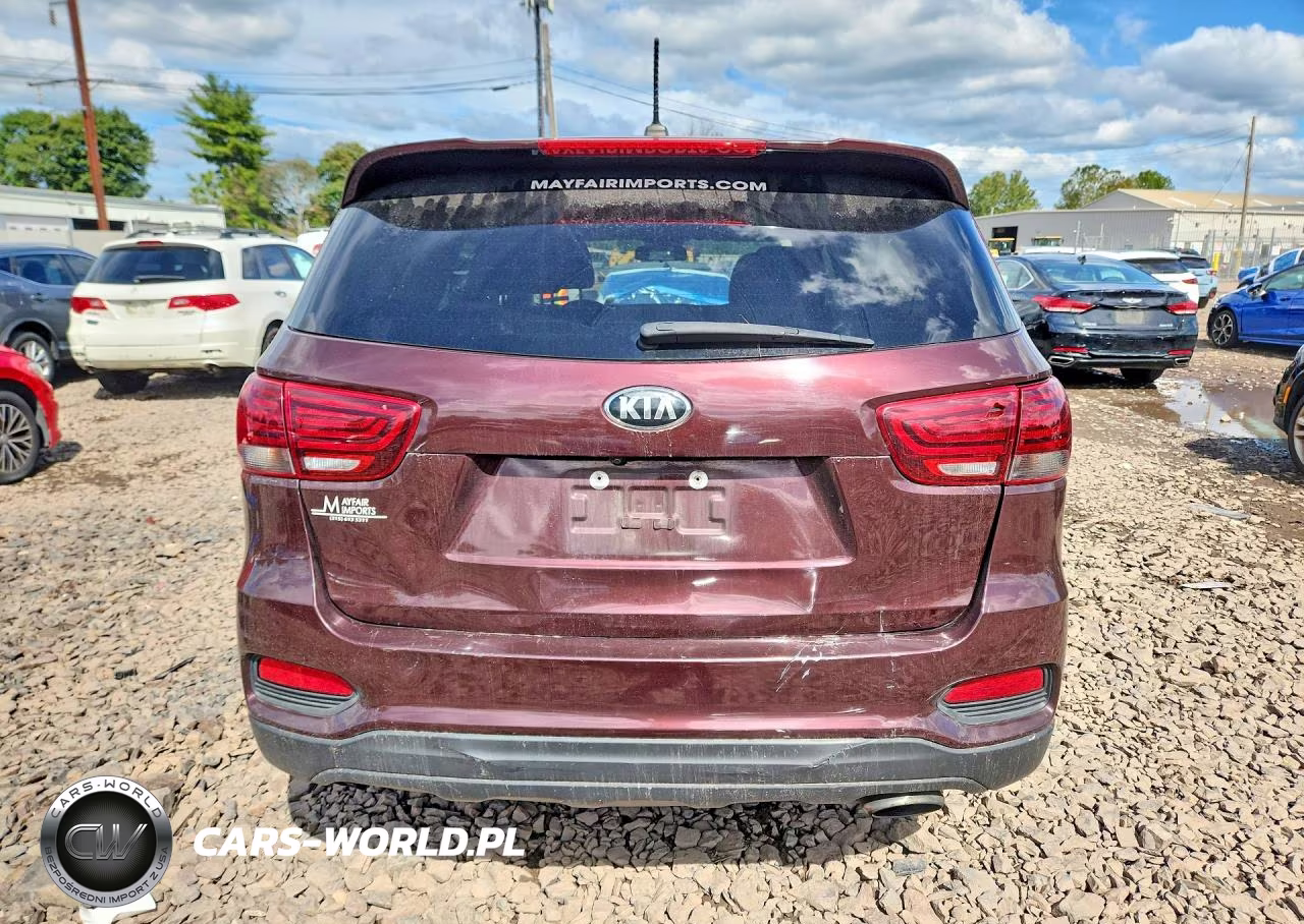 2019 Kia Sorento Lx V6 VIN:5XYPG4A59KG484095 - 6