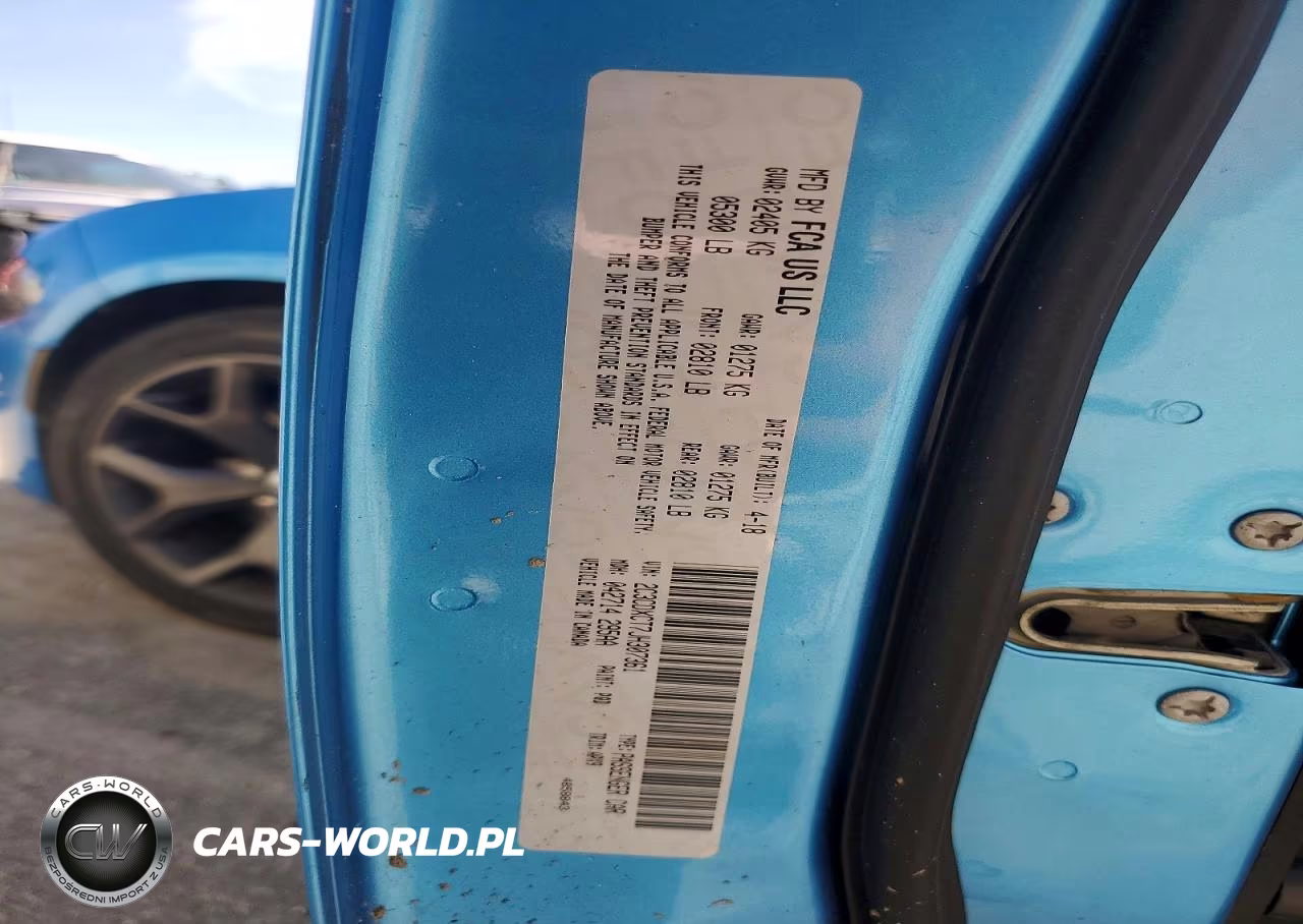2018 Dodge Charger R-T VIN:2C3CDXCT7JH307361 - 12