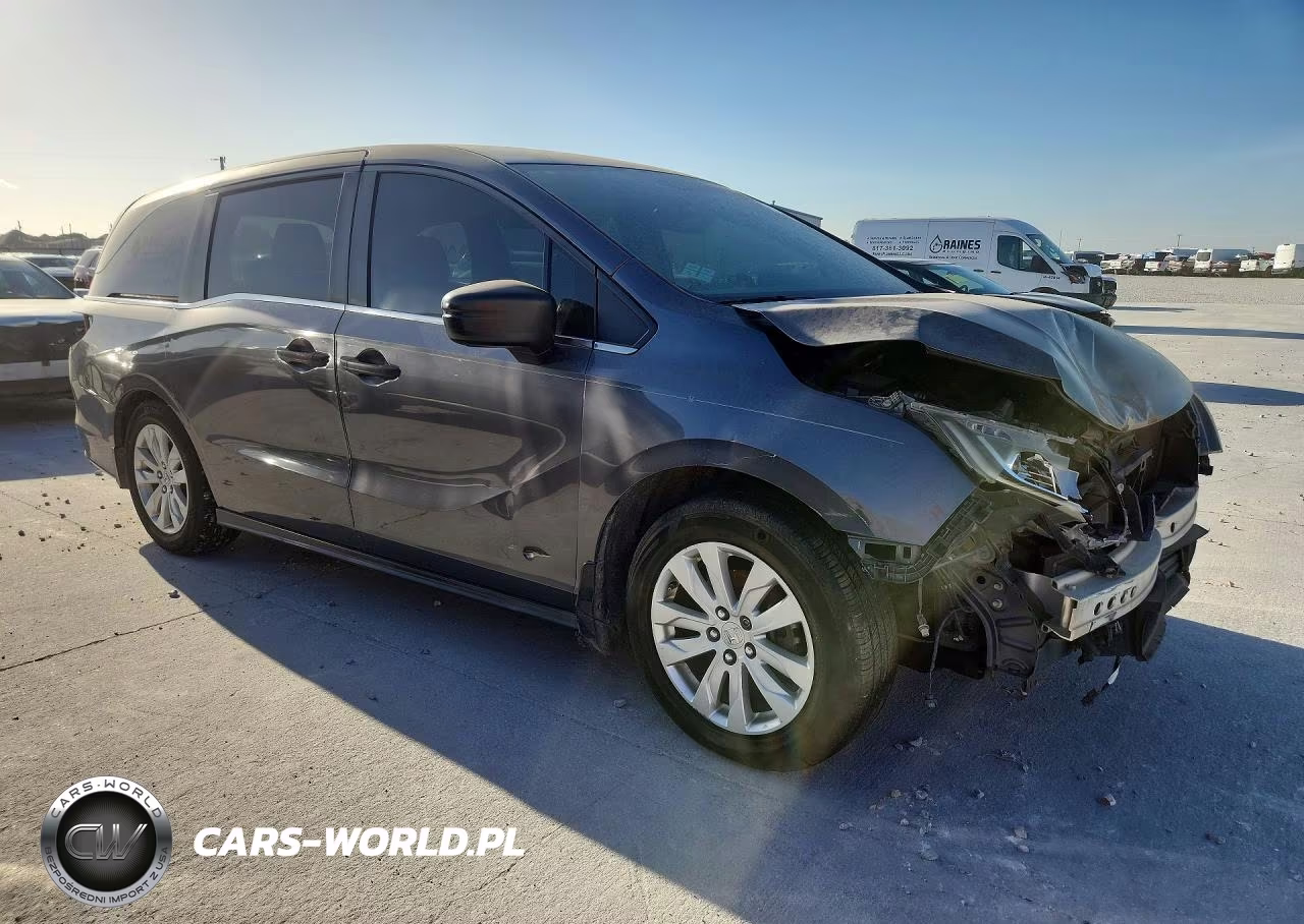 2018 Honda Odyssey Lx VIN:5FNRL6H24JB036106 - 4