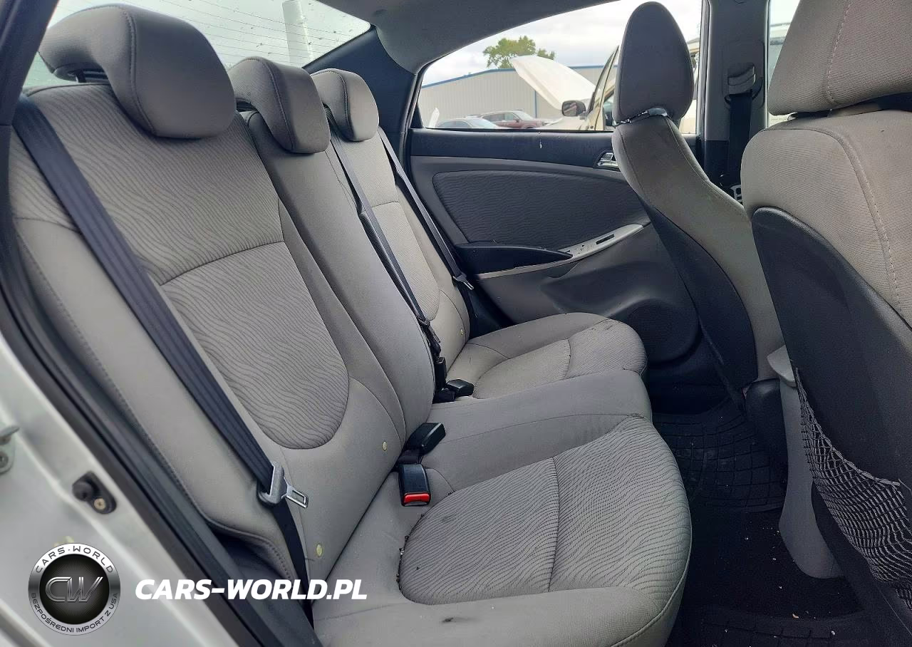2012 Hyundai Accent Gls VIN:KMHCU4AE9CU103963 - 10