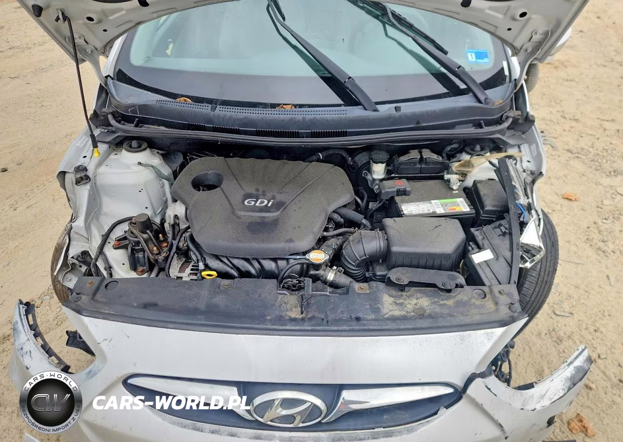2012 Hyundai Accent Gls VIN:KMHCU4AE9CU103963 - 11