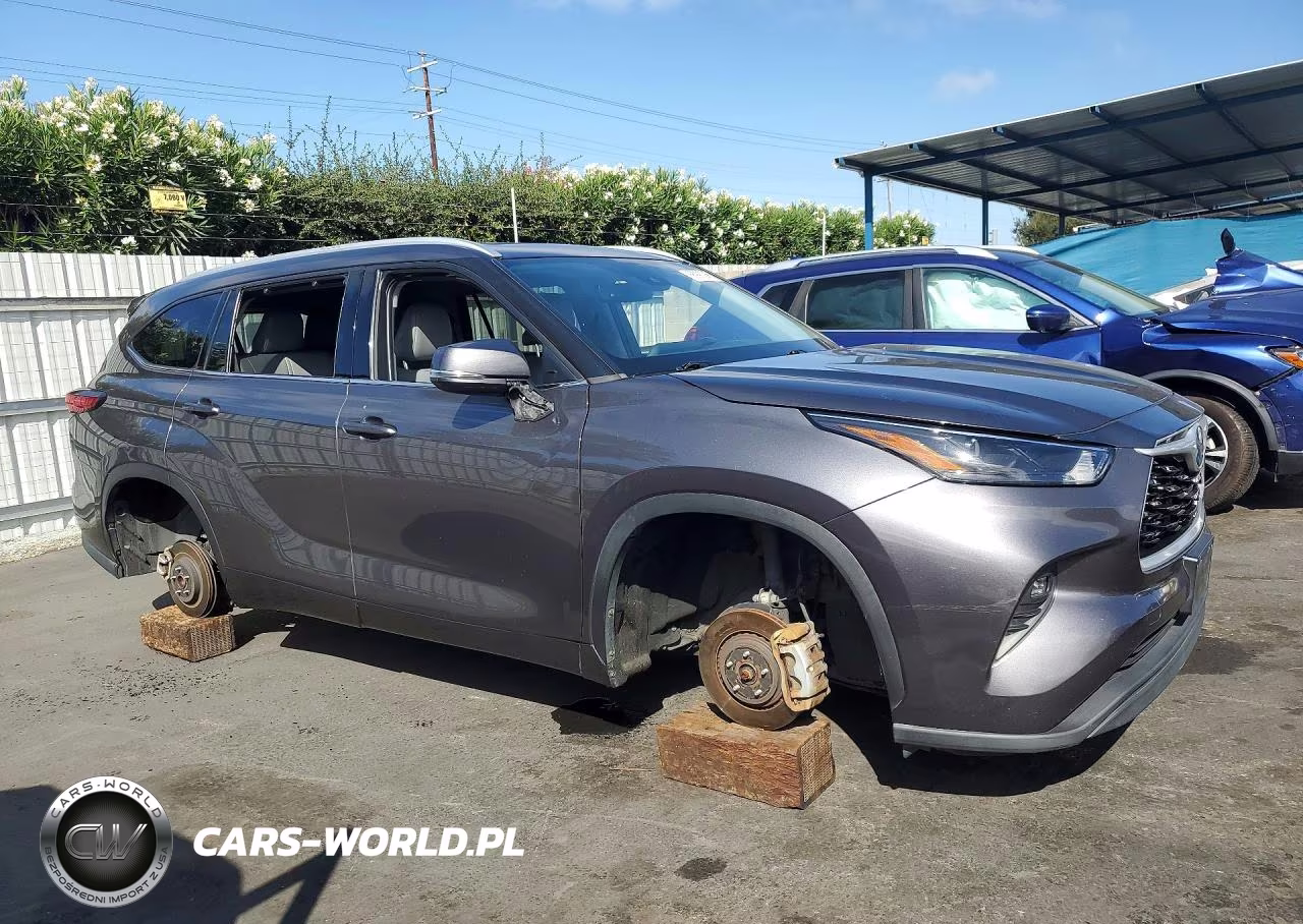 2022 Toyota Highlander Hybrid Xle VIN:5TDGARAH7NS515408 - 4