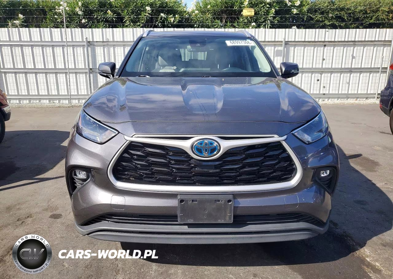 2022 Toyota Highlander Hybrid Xle VIN:5TDGARAH7NS515408 - 5