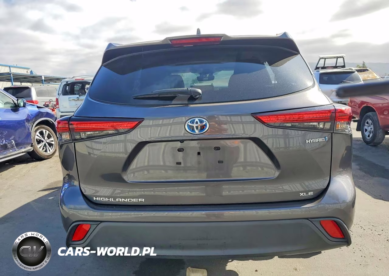 2022 Toyota Highlander Hybrid Xle VIN:5TDGARAH7NS515408 - 6