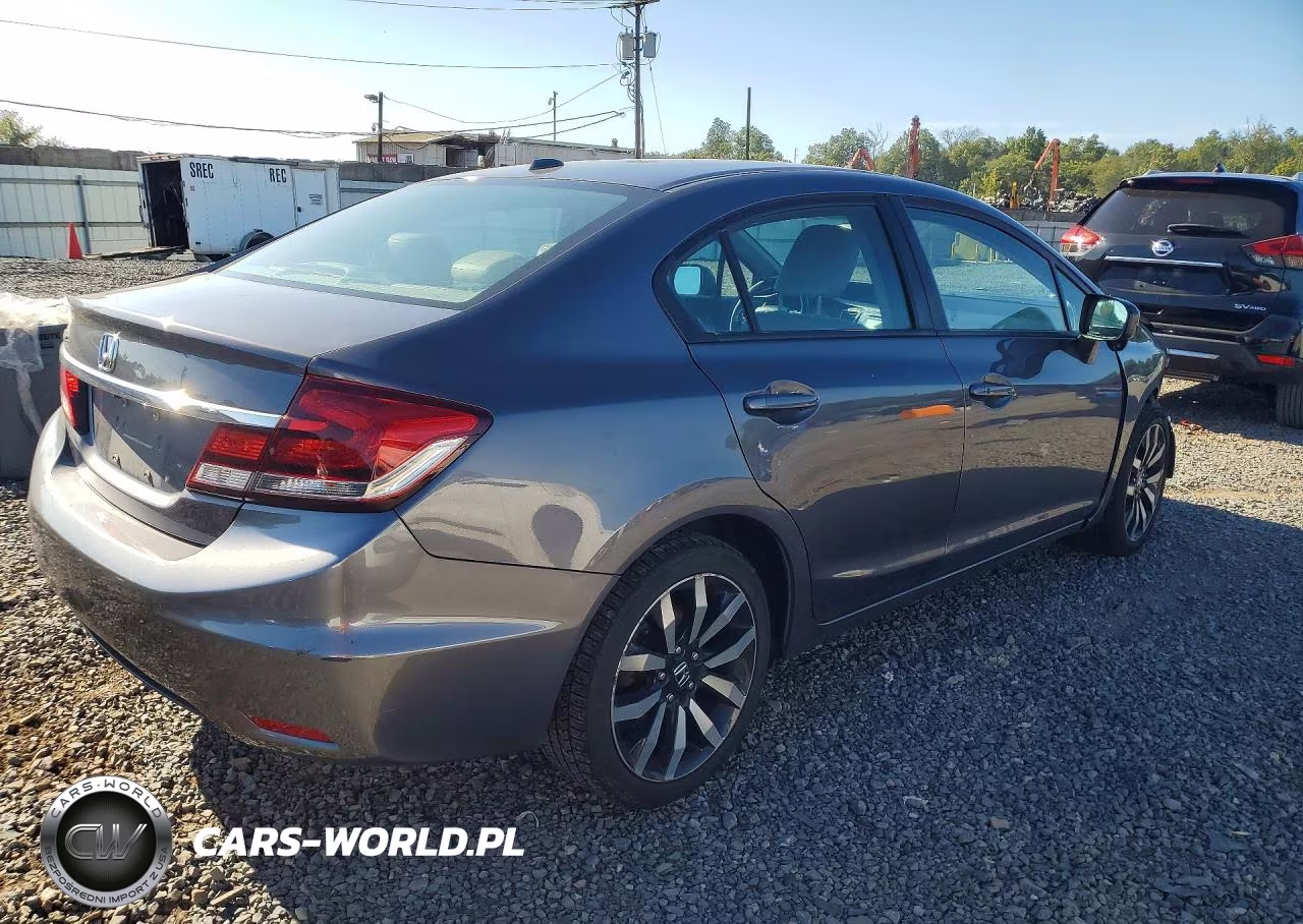 2015 Honda Civic Exl VIN:19XFB2F90FE218283 - 3