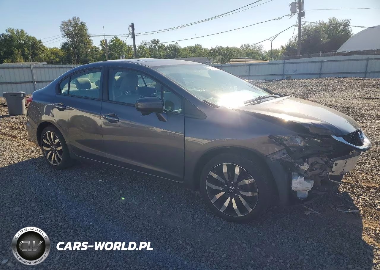 2015 Honda Civic Exl VIN:19XFB2F90FE218283 - 4