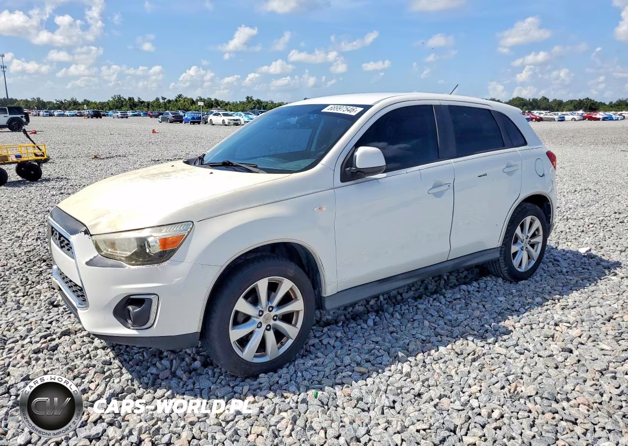 2015 Mitsubishi Outlander Sport Es VIN:4A4AP3AU6FE044480 - 1