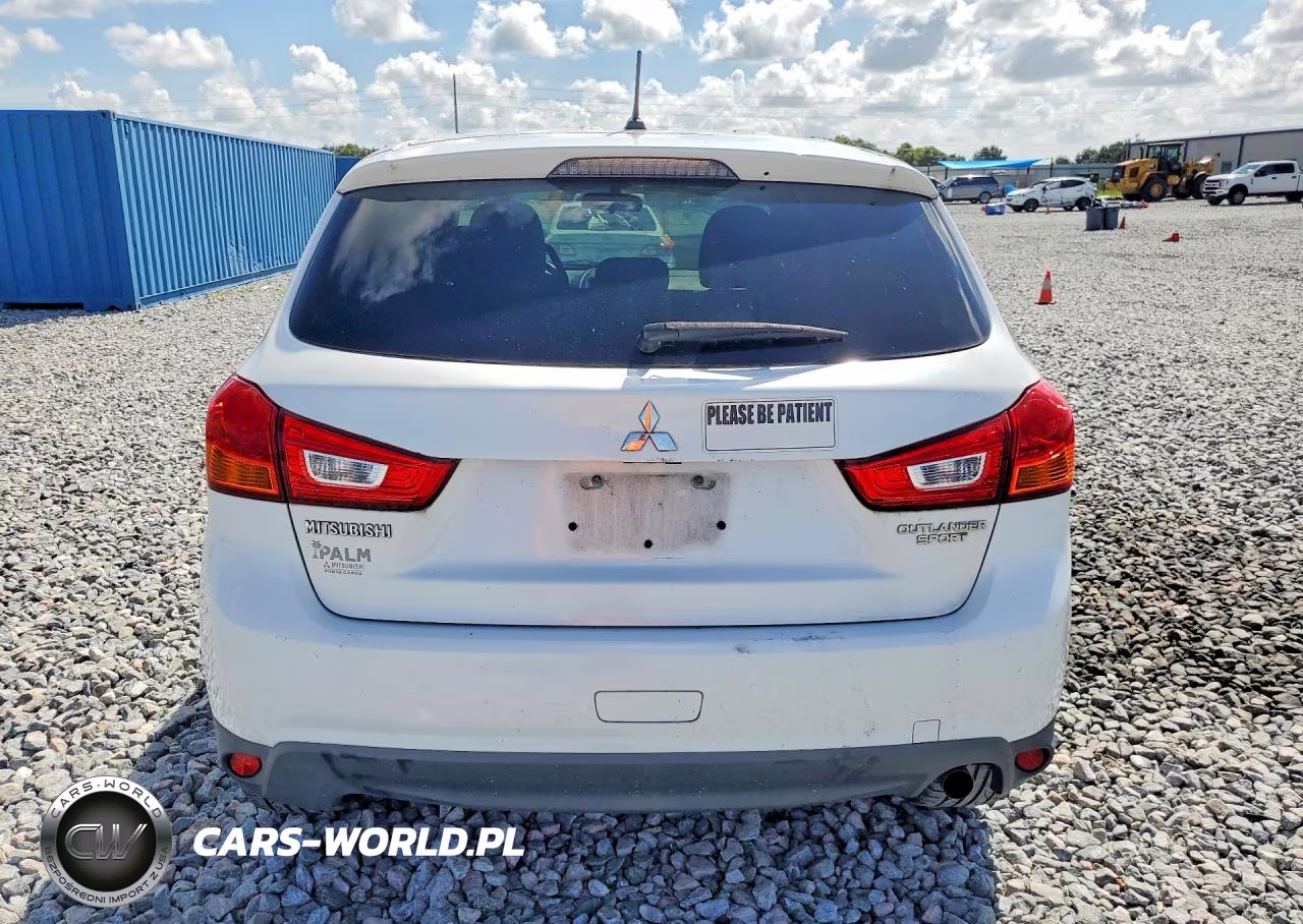2015 Mitsubishi Outlander Sport Es VIN:4A4AP3AU6FE044480 - 6